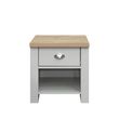 Highgate Grey Painted 1 Drawer Lamp Table