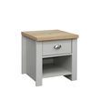Highgate Grey Painted 1 Drawer Lamp Table