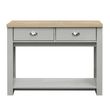 Highgate Grey Painted 2 Drawer Console Table