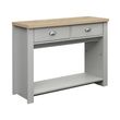 Highgate Grey Painted 2 Drawer Console Table