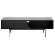 Angus Black Melamine 1 Door TV Unit