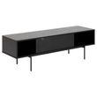 Angus Black Melamine 1 Door TV Unit