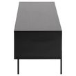 Angus Black Melamine 1 Door TV Unit