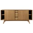 Marte Oak 2 Door Extra Large Sideboard 180cm