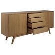 Marte Oak 2 Door Extra Large Sideboard 180cm