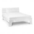 Manhattan White Gloss Bed - Sizes Available