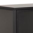 Newcastle Black 2 Door Display Cabinet
