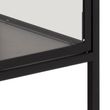 Newcastle Black 2 Door Display Cabinet