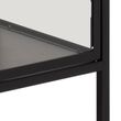 Newcastle Black 2 Door Display Cabinet