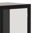 Newcastle Black 2 Door Display Cabinet