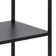 Newcastle Black Open Tall Shelving Unit