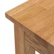 Coxmoor Oak 90cm Console Table with Shelf