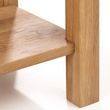 Coxmoor Oak 90cm Console Table with Shelf