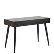 Neptun Black 3 Drawer Office Desk