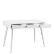 Neptun White 3 Drawer Office Desk