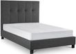 Sorrento Grey Fabric Bed - Sizes Available