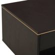Diamond Dark Wood Storage Coffee Table
