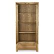 Bergen Oak 2 Door 1 Drawer Display Unit