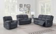 Wentworth Grey Fabric 3 Seater Recliner Sofa