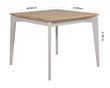 Vida Living Marlow Cashmere Oak Dining Table, 90cm Seats 2 Diners Square Top