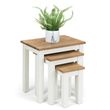 Coxmoor Ivory Nest of 3 Tables