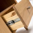 Jenson Oak 1 Drawer Bedside Cabinet