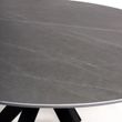 Lunar Grey Ceramic 4 Seater Round Dining Table