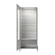 Mia Grey 1 Door Display Cabinet - LHF