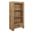 Compton Oak Effect 1 Drawer Bookcase