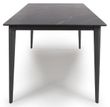 Amalfi Black Marble Effect 6 Seater Dining Table