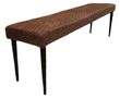 Charlie Brown Faux Leather Dining Bench