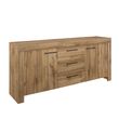 Compton Oak Effect 2 Door Extra Large Sideboard - 200cm