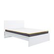Oslo White Bed - Sizes Available