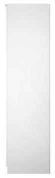 Worcester White 2 Door Tall Wardrobe - 1 Mirror