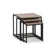 Tribeca Oak Nest of 3 Tables