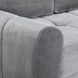 Azzuro Grey Universal Corner Sofabed with Storage
