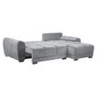 Azzuro Grey Universal Corner Sofabed with Storage