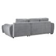 Azzuro Grey Universal Corner Sofabed with Storage