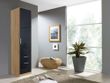 Rauch Celle 47cm Black and Oak Combi Wardrobe - RH Door