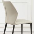 Clearance - Harrow Taupe Leather Dining Chair
