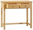 Arlington Oak 2 Drawer Dressing Table