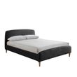 Otley Charcoal Fabric Bed - Sizes Available