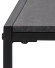 Clearance - Infinity Black Melamine Top Square Large Coffee Table - FSS14837