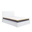 Oslo White Ottoman Storage Bed - Sizes Available