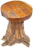 Teak Root Round Side Table