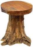 Teak Root Round Side Table