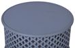 Clearance - Jaipur Lattice Grey Mango Wood Round Coffee Table - Brand New Item
