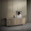 Opera Marble and Wood 4 Door Large Sideboard Variation Available