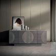 Opera Marble and Wood 4 Door Large Sideboard Variation Available