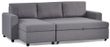 Angel Light Grey Fabric Sofabed